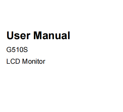 G510S Manual de usuario